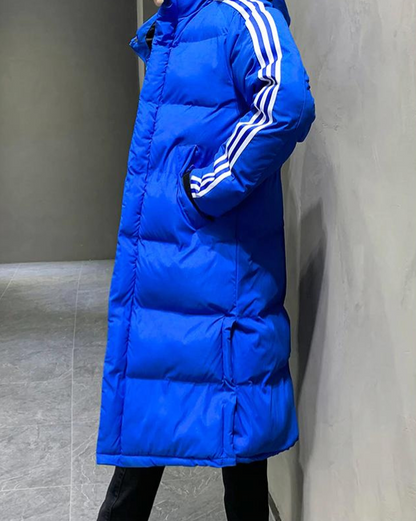 Calvin Winterjas Lange Capuchonjas Warm en Waterdicht