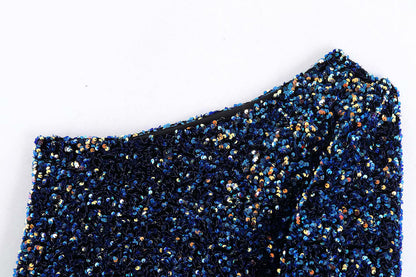 Glitter Top Elize Shimmer Jurk