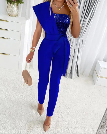 Avond Jumpsuit Elegant en Stijlvol voor Vrouw