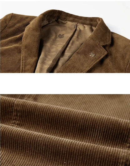 Blazer Heren | Tijdloze Uitstraling & Soepele Bewegingsvrijheid