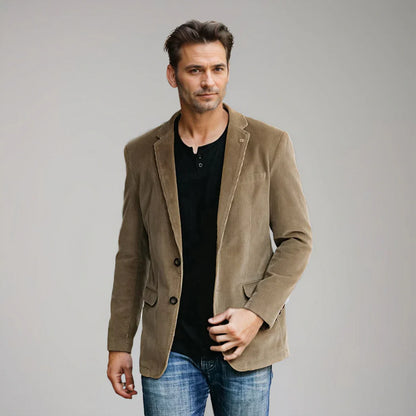 Blazer Heren | Tijdloze Uitstraling & Soepele Bewegingsvrijheid
