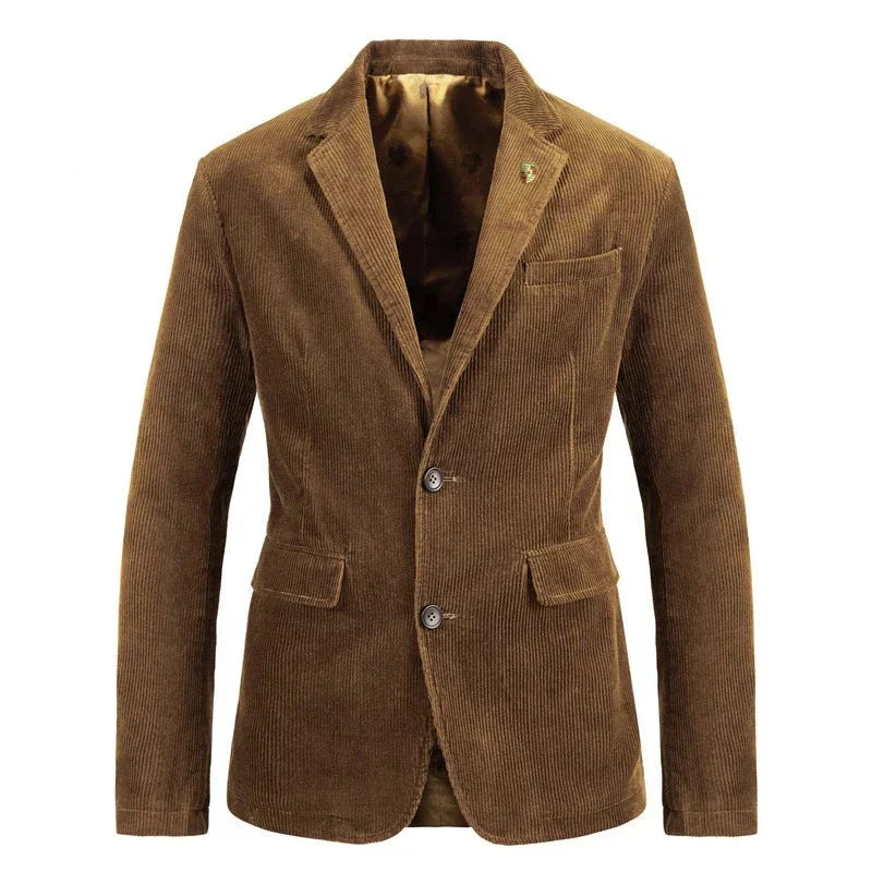 Blazer Heren Slim Fit Zwart Klassiek Design - Mode Vibes