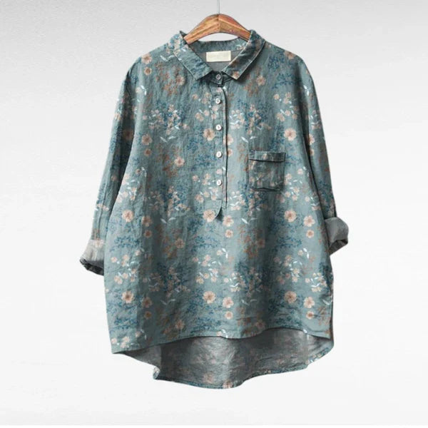 Bloemen Blouse Dames | Tijdloos Design & Flatterende Pasvorm
