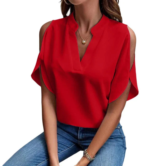 Stella Zomerblouse voor Casual-Chique Stijl