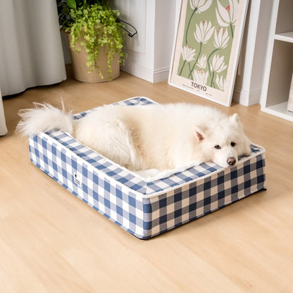 Zacht Hondenbed Geruit Scottish Terrier Bed