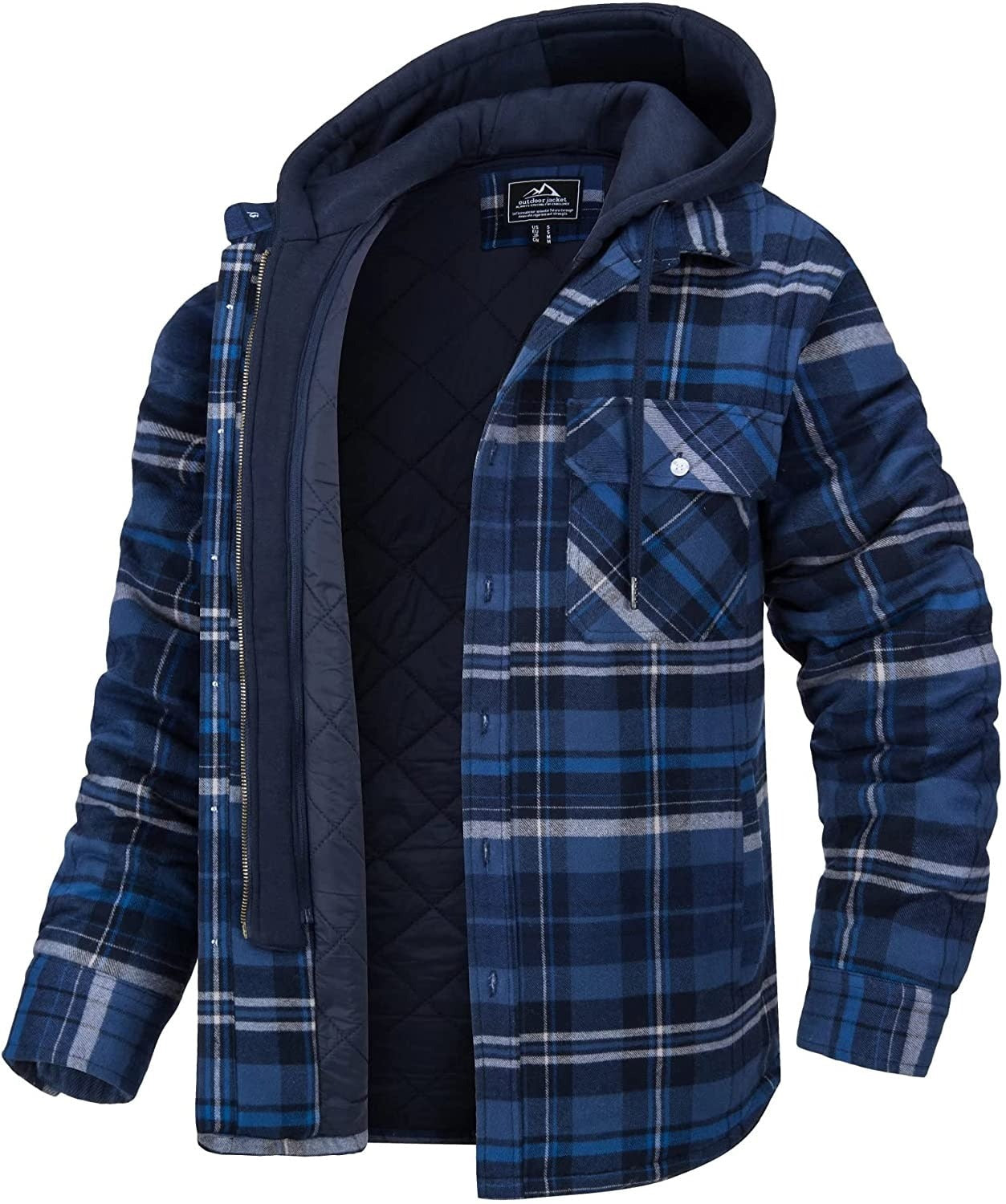 Heren Vest met Capuchon Warm Isolatie Vest Ethan