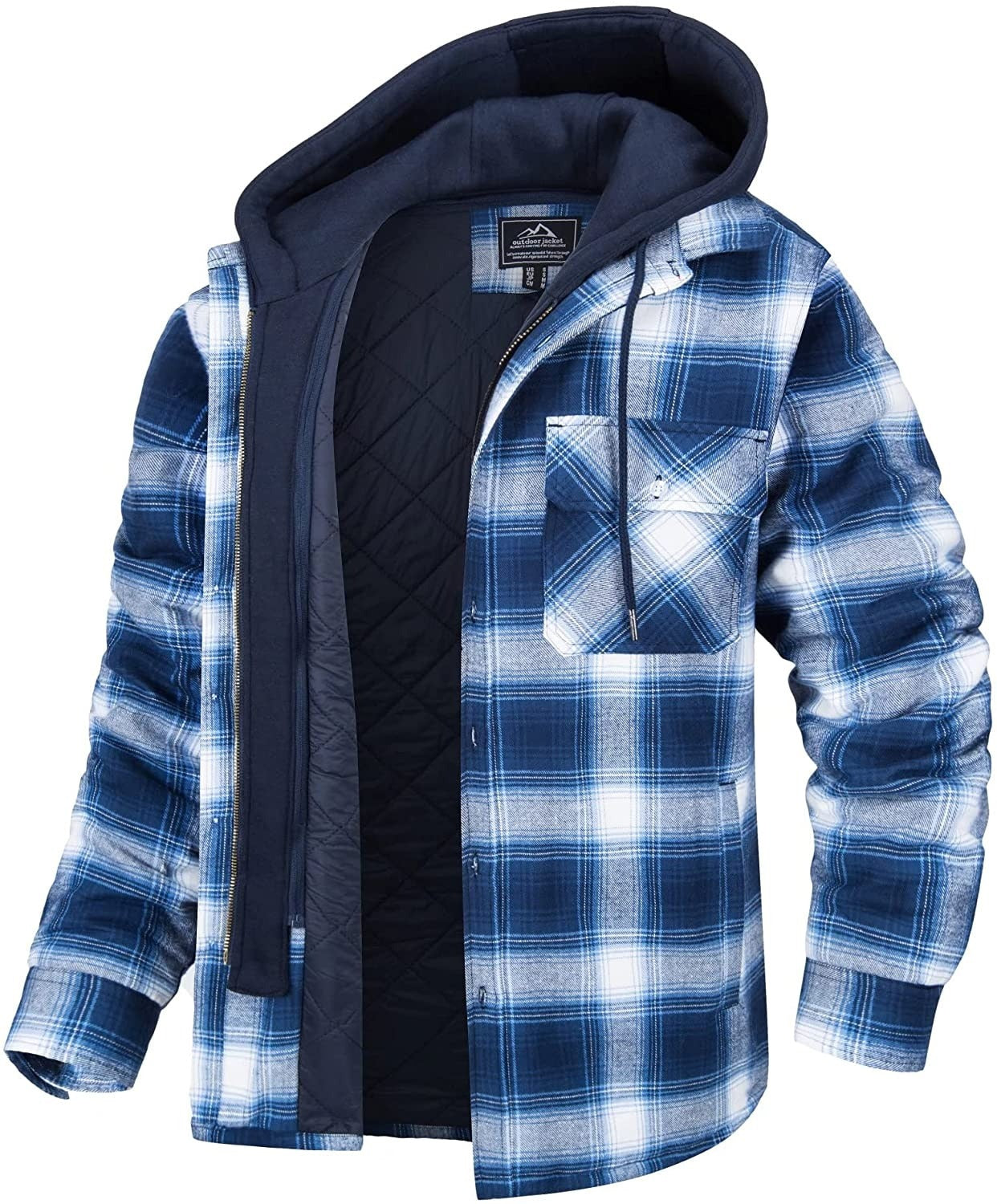 Heren Vest met Capuchon Warm Isolatie Vest Ethan