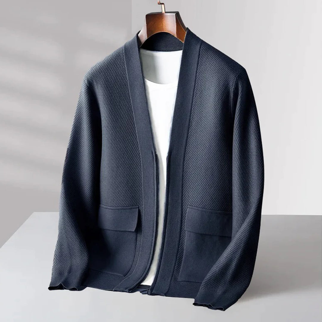 Gebreid Herenvest Casual Stijl voor Mannen