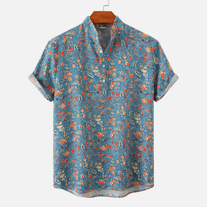 Zomer Overhemd Casual voor Mannen Mode Tibor