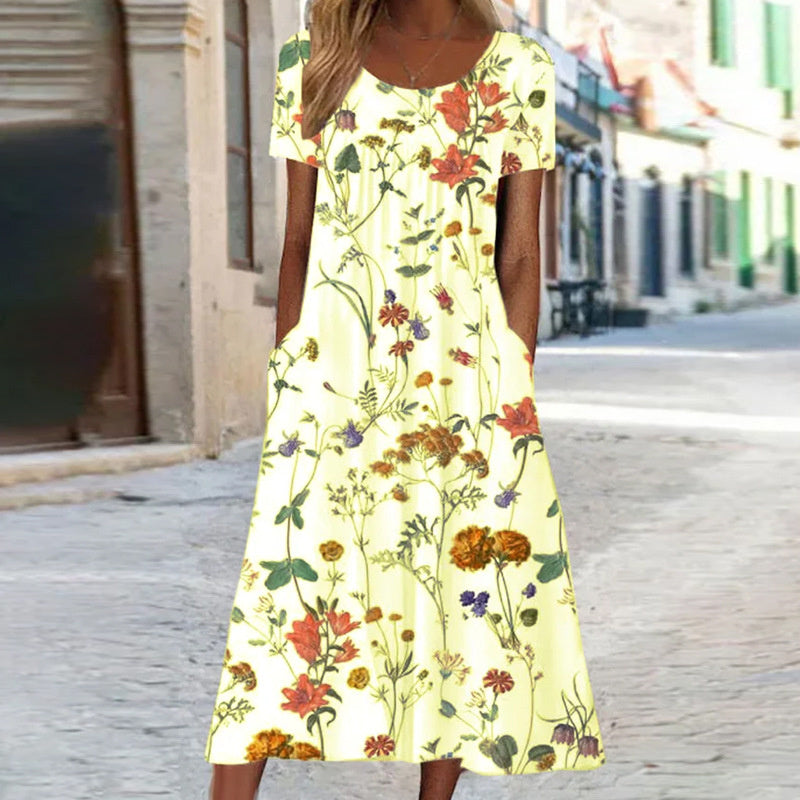 Isabella | Abito floreale boho