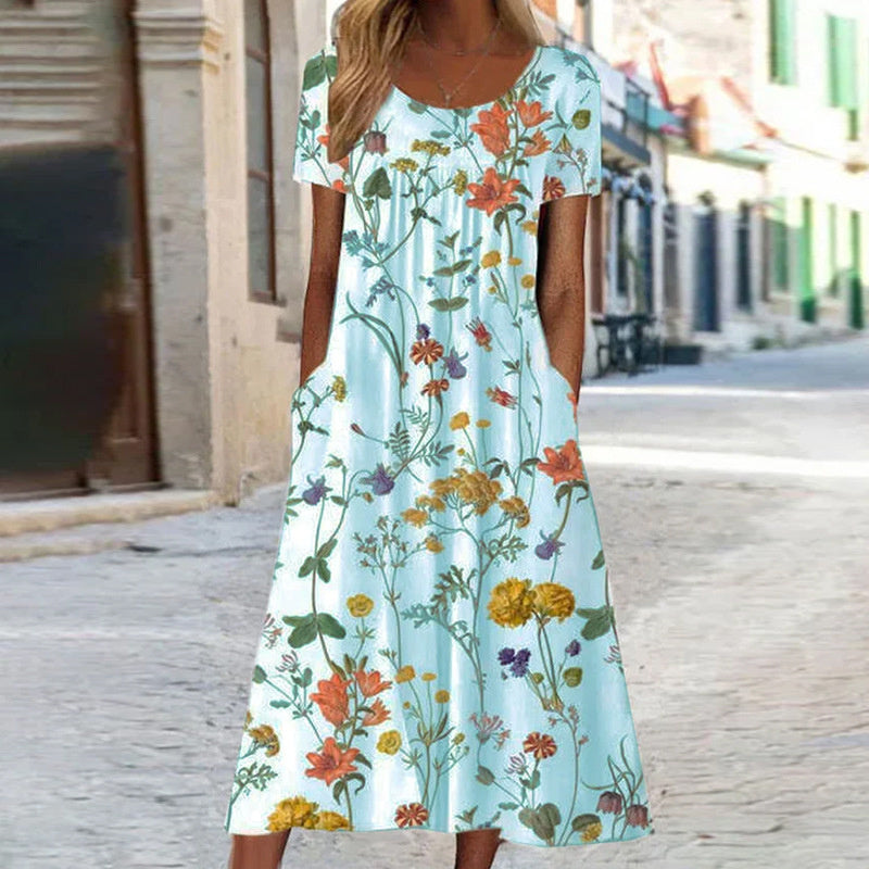 Isabella | Abito floreale boho