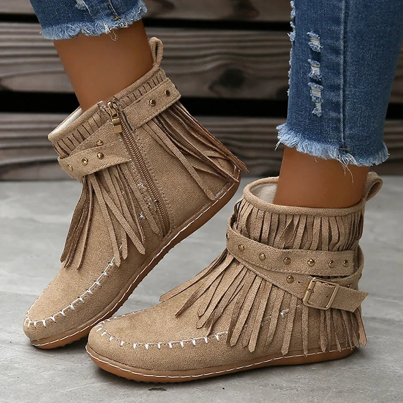 Dames Winterschoenen Sienna Warm en Stijlvol - Mode Vibes
