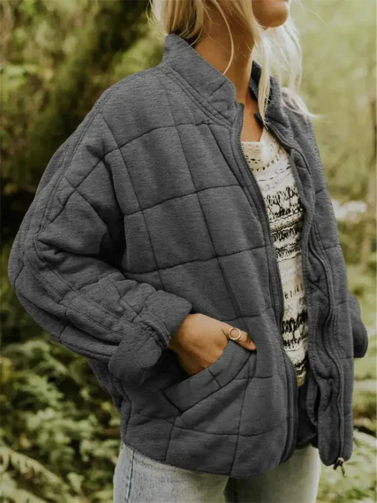 Dames Bomberjack Oversized Comfortabele Pasvorm - Mode Vibes