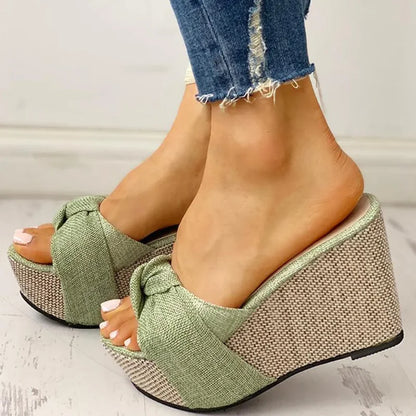 Oasis Optima Zomerse Platform Sandalen