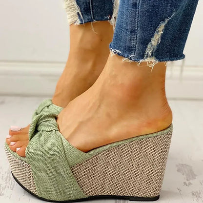 Oasis Optima Zomerse Platform Sandalen