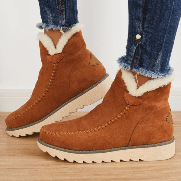 Bontlaarzen Warm en Comfortabel voor Vrouw