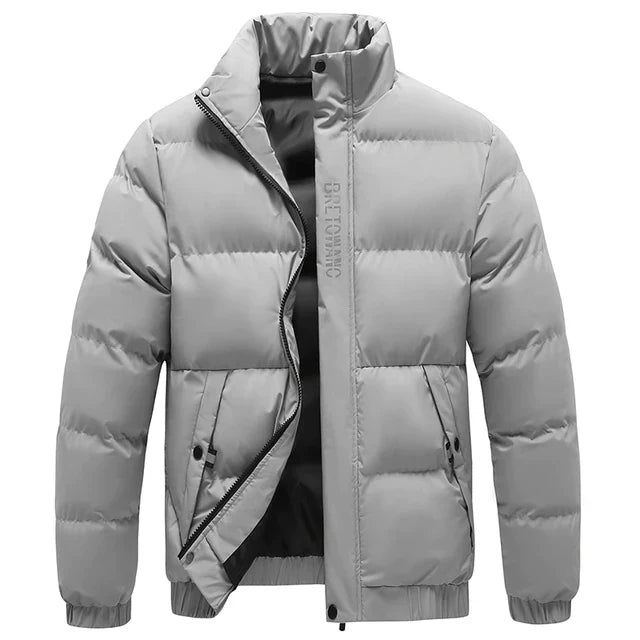 Heren Winterjas Waterdicht Lang en Comfortabel