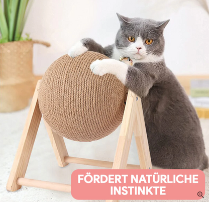 Kattenspeeltje Interactief met Krabpaal en Speeltunnel