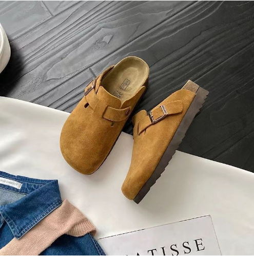 Boston Clog Zoccoli Unisex – Tessuto di Alta Qualità con Fibbia Regolabile-1