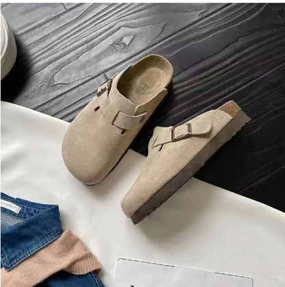 Boston Clog Zoccoli Unisex – Tessuto di Alta Qualità con Fibbia Regolabile-3