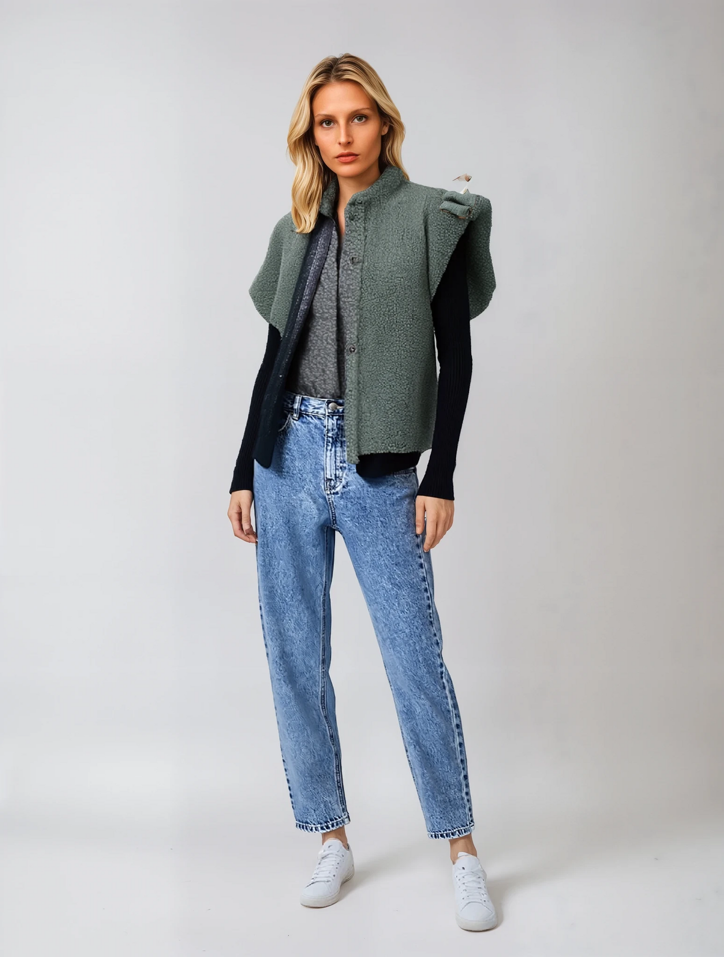 Mouwloze Vest voor Dames Elegante Zomerstijl - Mode Vibes