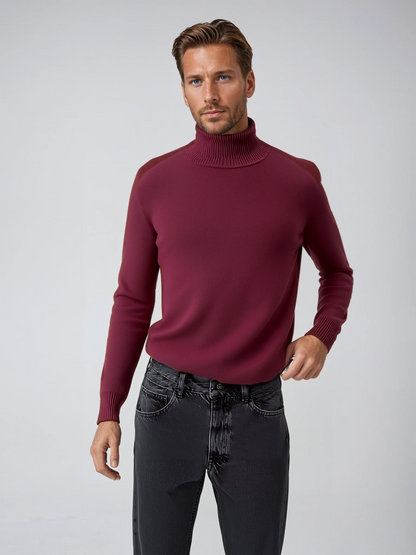 Herentrui met Col en Luxe Stof - Mode Vibes