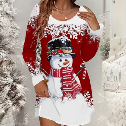 Kerstjurk Dames Rood Feestelijke Kerstoutfit