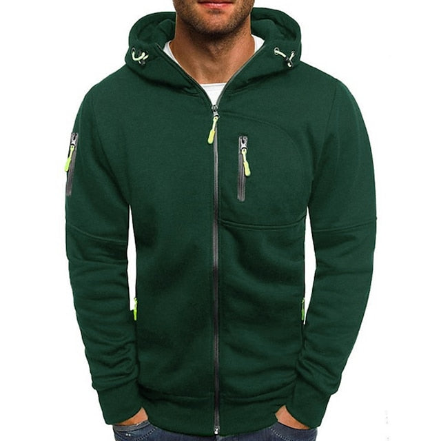Bram Heren Hoodie | Ademend Katoenmix, Praktische Zakken 4