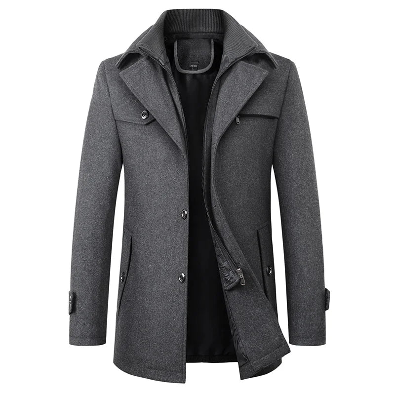 Heren Winterjas Waterdicht Comfortabel Zakelijk Model