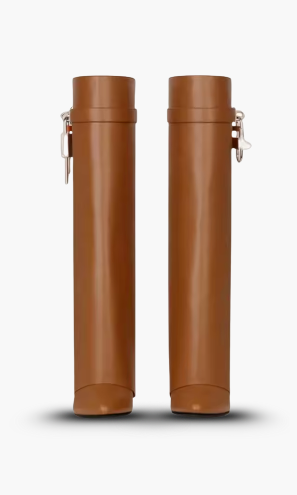 Vegan Laarzen van Hoogwaardig Leer - Elegante Stijl voor Dames