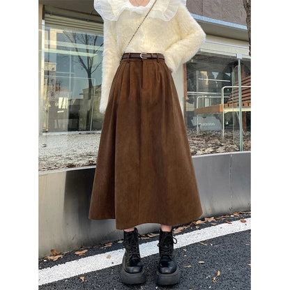 Briana | Gonna Midi in Velluto a Coste – Elegante, Versatile & Confortevole 6