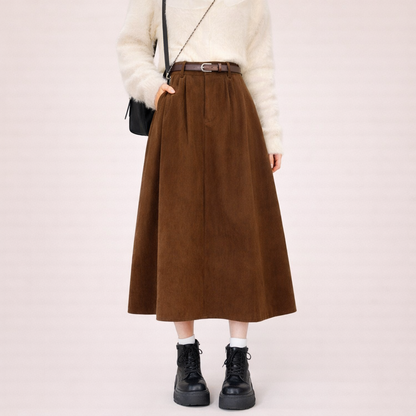 Briana | Gonna Midi in Velluto a Coste – Elegante, Versatile & Confortevole 8
