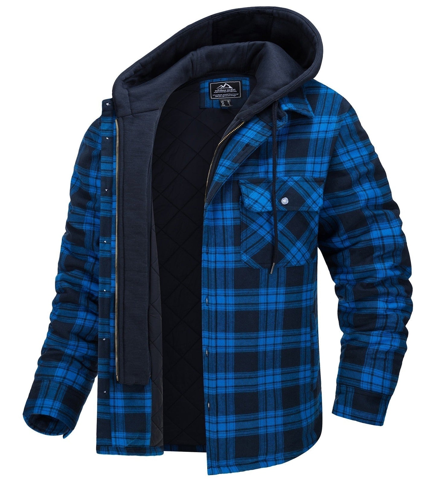 Heren Vest met Capuchon Warm Isolatie Vest Ethan