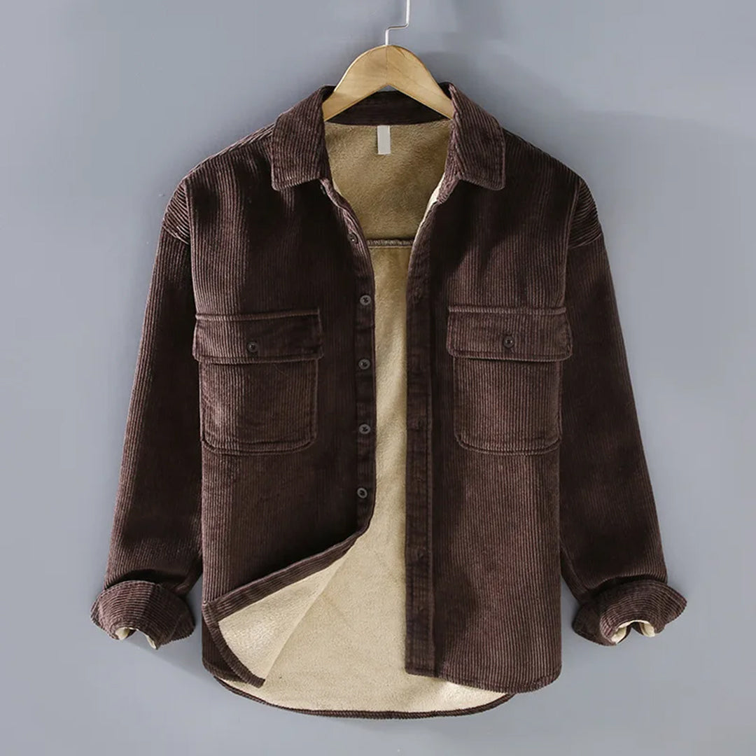 Heren Corduroy Jack Victor Stijlvol en Warm