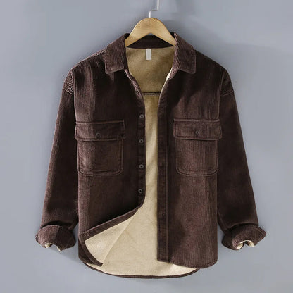 Heren Corduroy Jack Victor Stijlvol en Warm