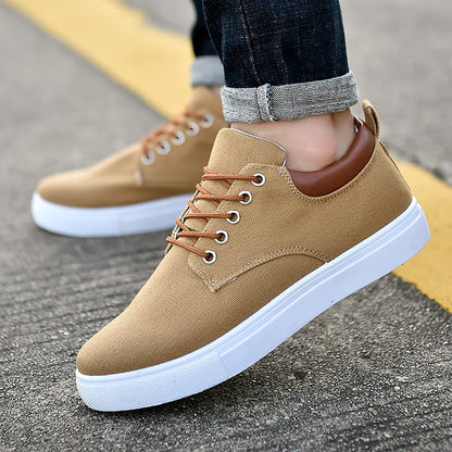 Stijlvolle Heren Sneakers Casual Leren Schoenen
