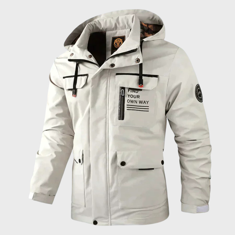 Warme Herenjas Nicolas - Comfortabele Vrijetijdsjas - Mode Vibes