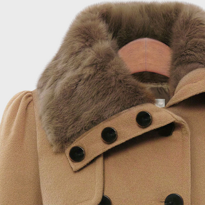 Elegante Jas voor Vrouw Warm en Stijlvol