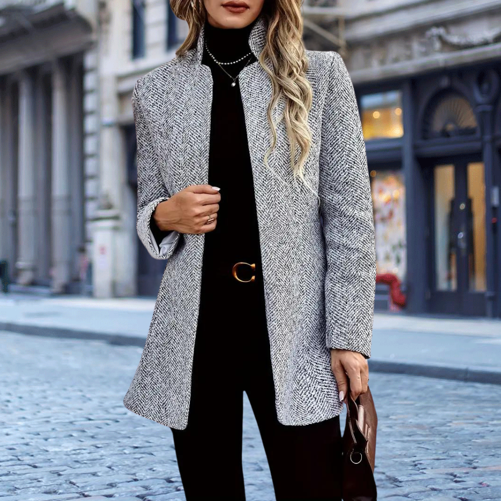Dames Blazer Trendy Stijlvol voor Werk en Feest