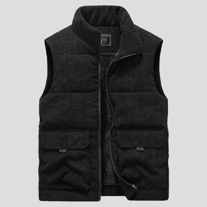 Fleece Bodywarmer Corduroy Warm en Trendy