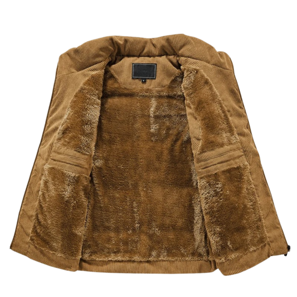 Heren Wintervest van Corduroy – Casual & Warm voor de Winter