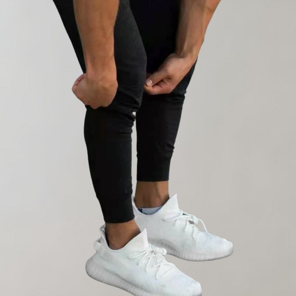 Joggingbroek Heren Slim Fit Zwart Niko