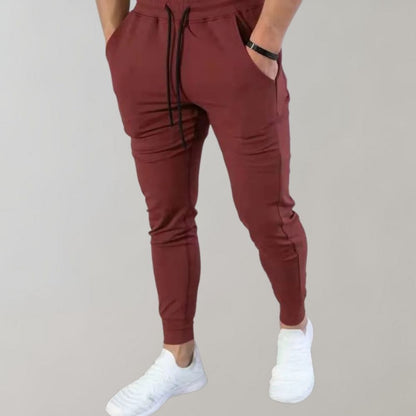 Joggingbroek Heren Slim Fit Zwart Niko
