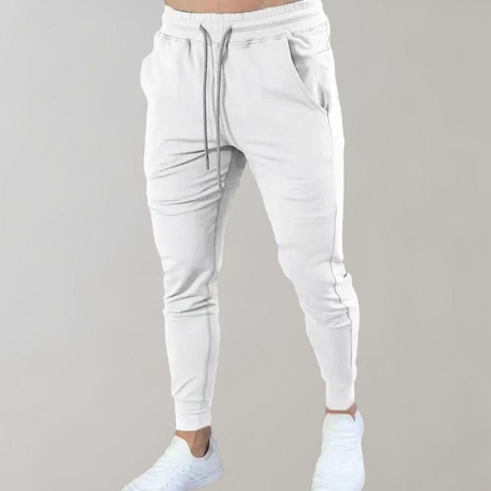 Joggingbroek Heren Slim Fit Zwart Niko
