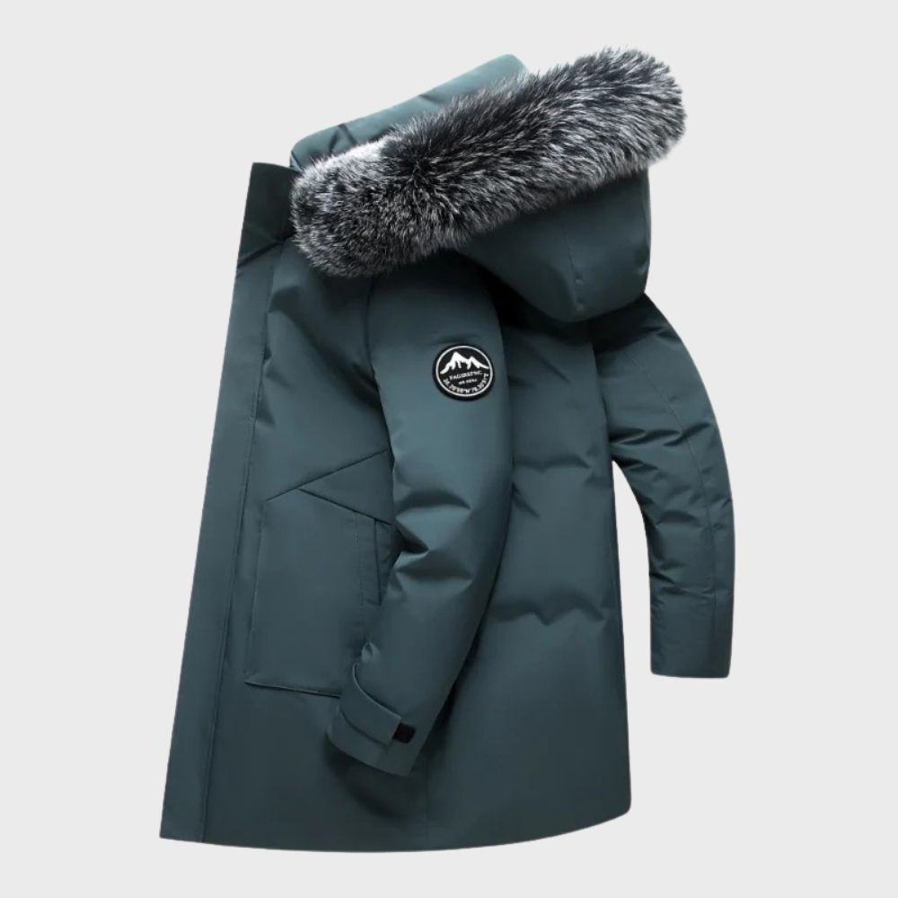 Thermo Waterdichte Winterjas met Bontvoering – Damesjas voor Koude Dagen