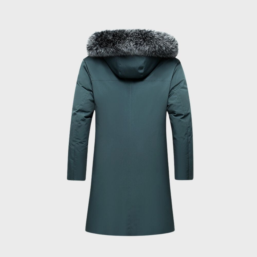 Thermo Waterdichte Winterjas met Bontvoering – Damesjas voor Koude Dagen