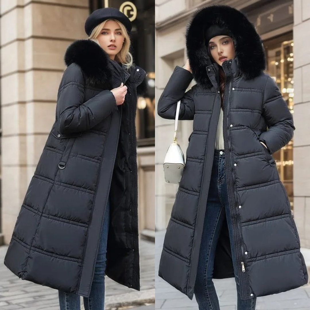 Warme Faux Fur Winterjas voor Dames