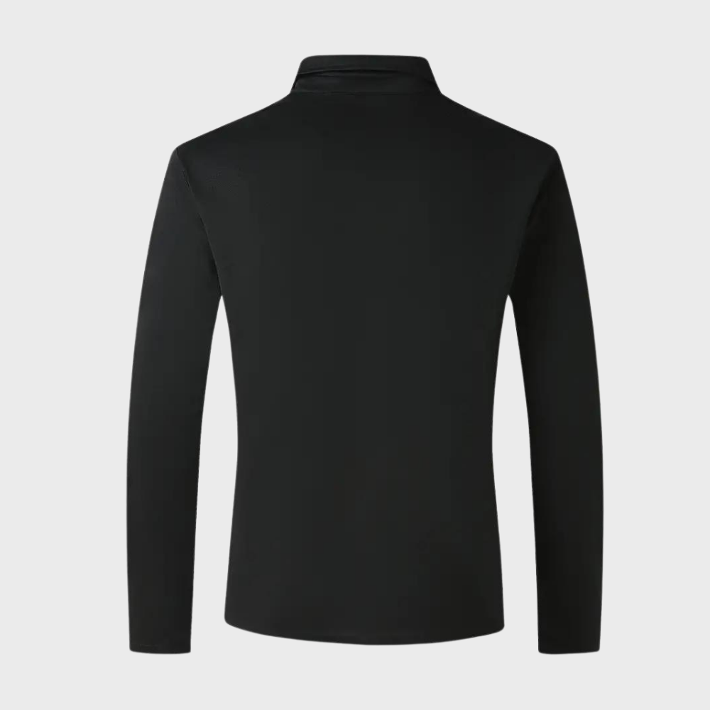 Heren Polo Lange Mouw Shirt Oliver