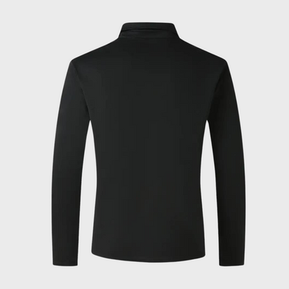 Heren Polo Lange Mouw Shirt Oliver