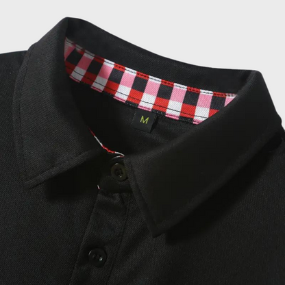 Heren Polo Lange Mouw Shirt Oliver